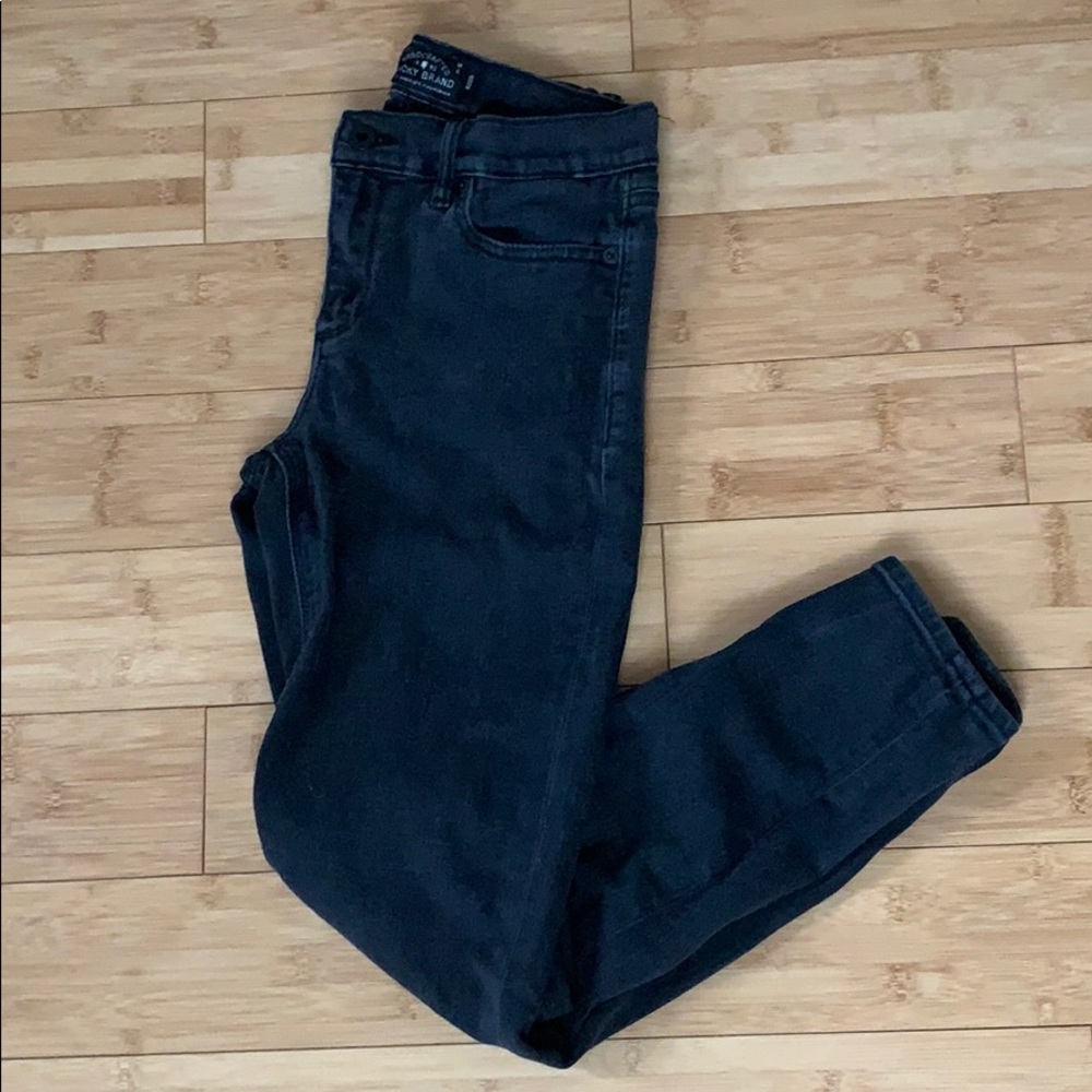 Lucky Brand Brooke Legging Jean (Black)